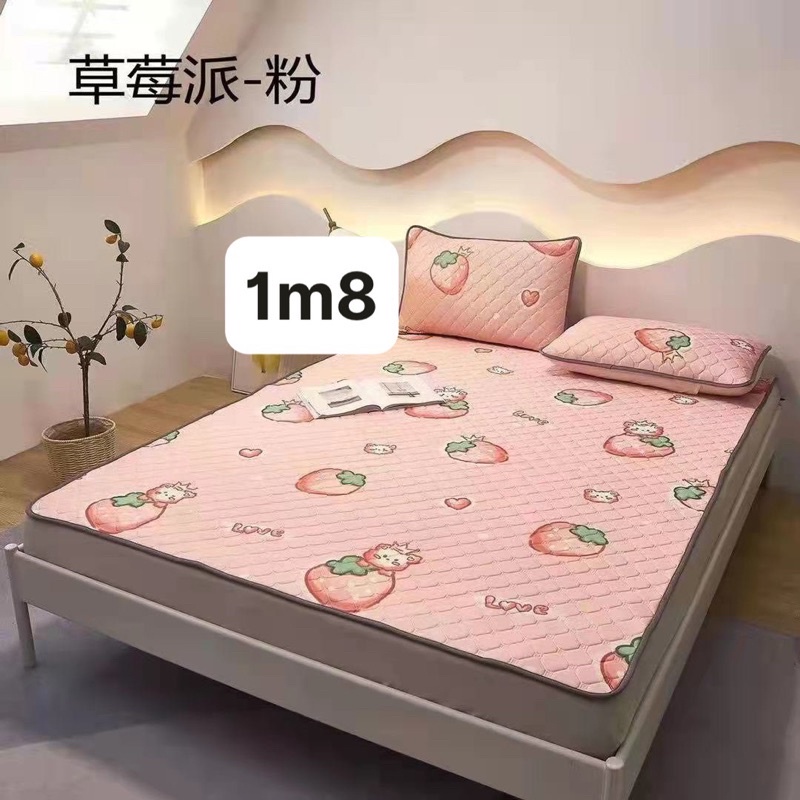 Chiếu điều hoà cao su non 1 chiếu 2 vỏ gối tencel hàng loại 1 (được chọn mẫu)