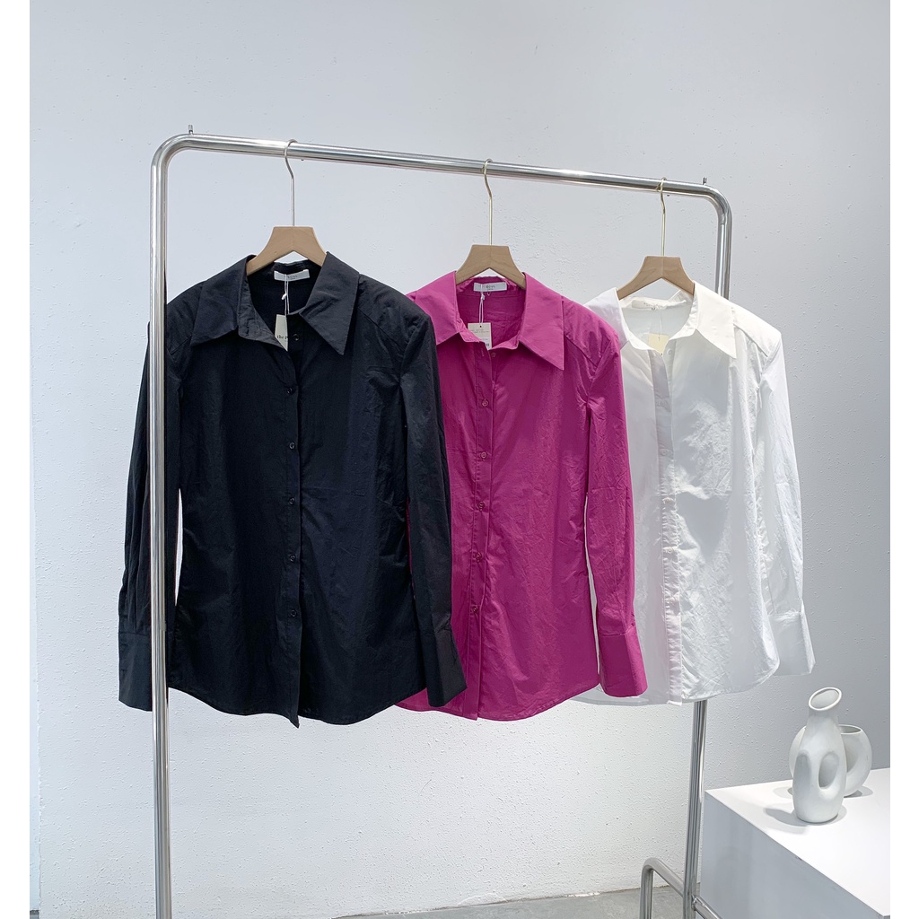 Áo sơ mi trơn có độn vai , The Peace