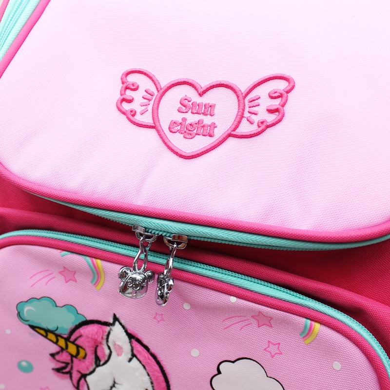 Ba Lô Học Sinh Chống Gù - Sun Eight ELV-2022 - Hình Kỳ Lân