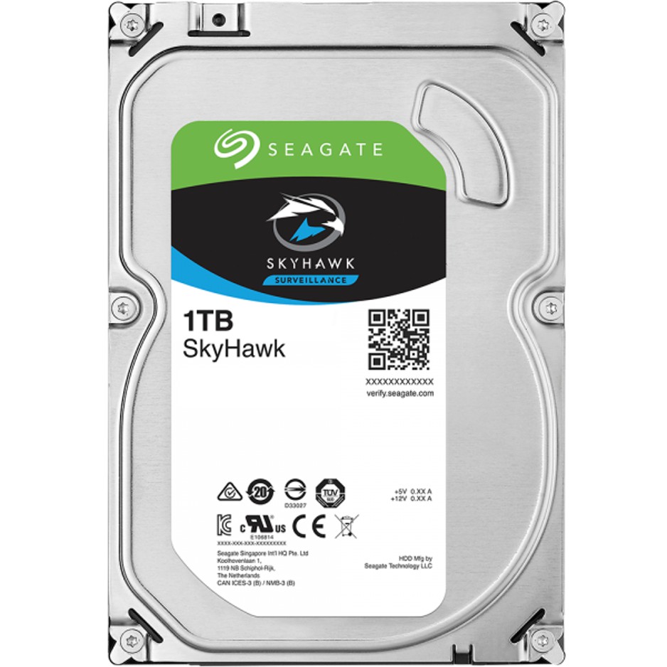 Ổ cứng HDD 3.5&quot; Camera SEAGATE Skyhawk 1TB SATA 5900RPM_ST1000VX005