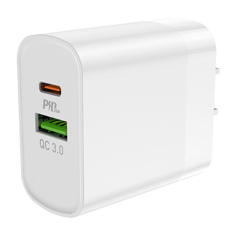 Củ Sạc Nhanh 20W C80 Chính Hãng NAHU Tích Hợp Cổng USB Và Type-C Bảo Hành Lỗi 1 Đổi 1