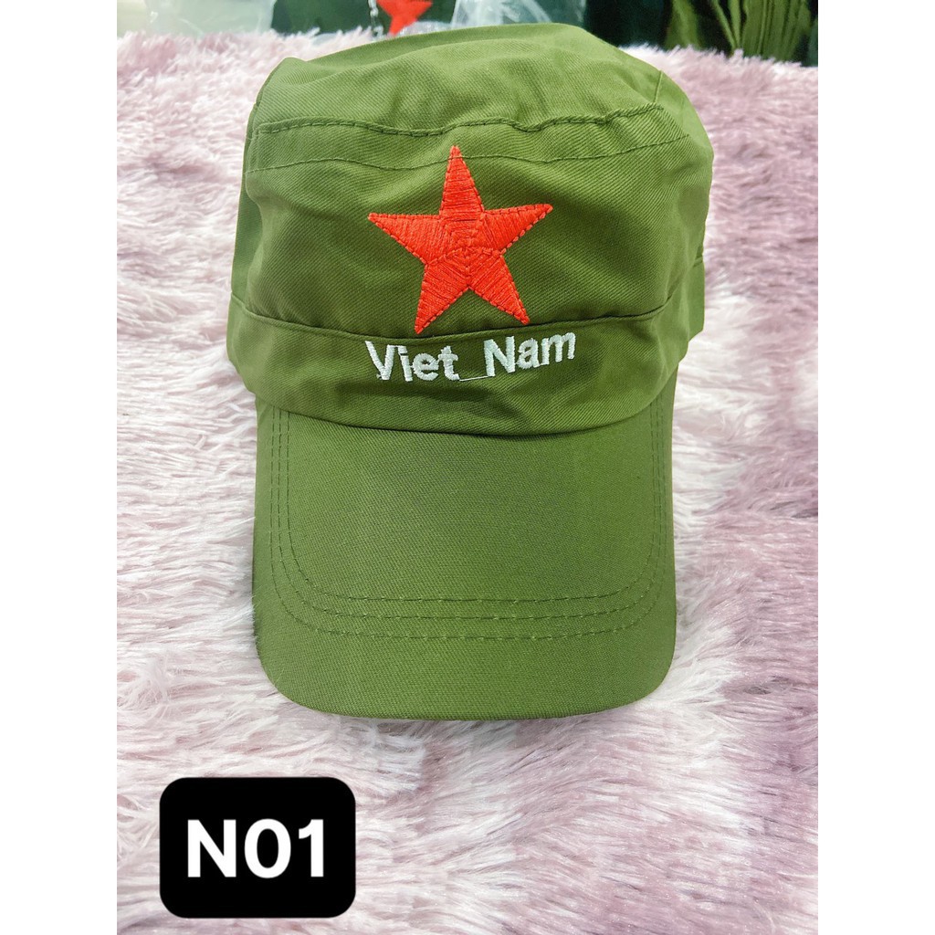 Nón lưỡi trai - Mũ lưỡi trai thời trang thể thao lính Mỹ Us Army ngôi sao đỏ giữa