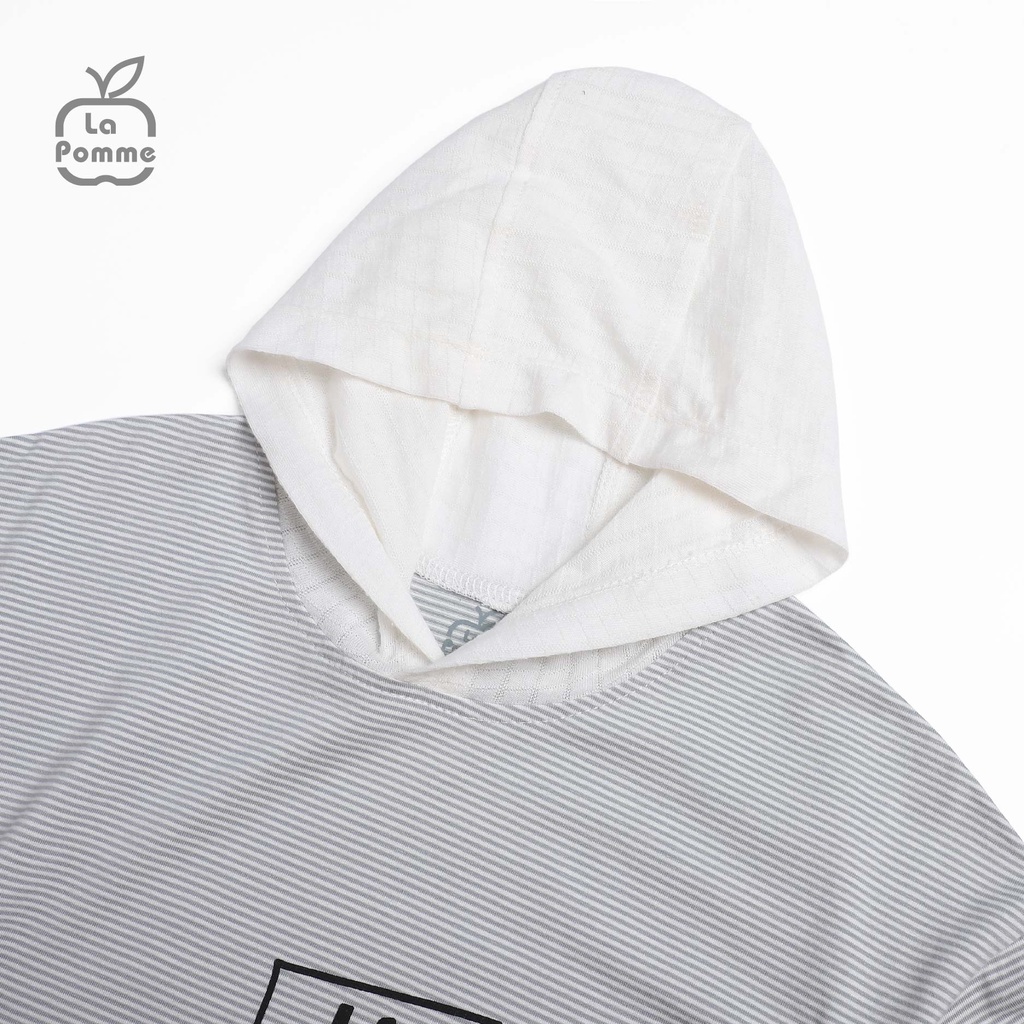 La pomme Bộ quần áo dài tay bé trai bé gái SL195 Chú Rái cá La pomme