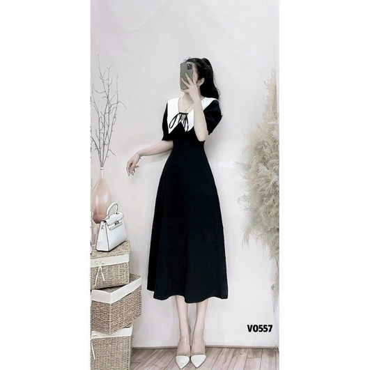Đầm xoè 8 mảnh