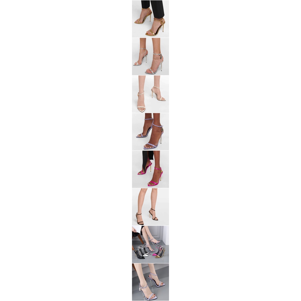 Giày Cao Gót Da Xinh Xắn Thời Trang Cho Nữ 4.33 Inch Size 35-42