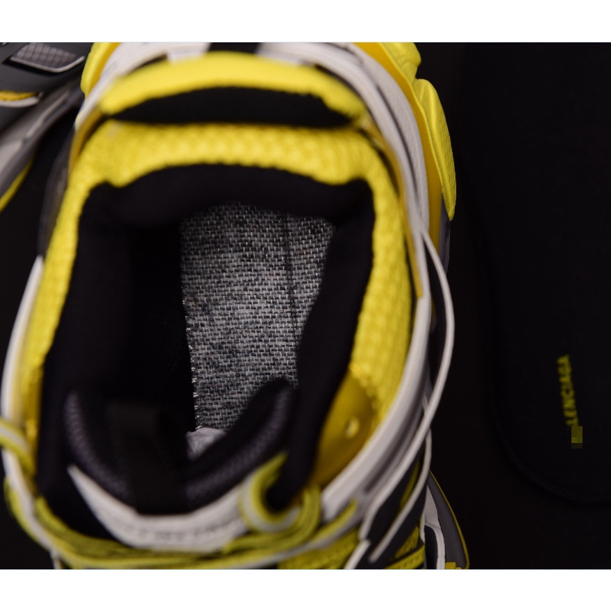 Giày thể thao Ba len track 3.0 xám vàng