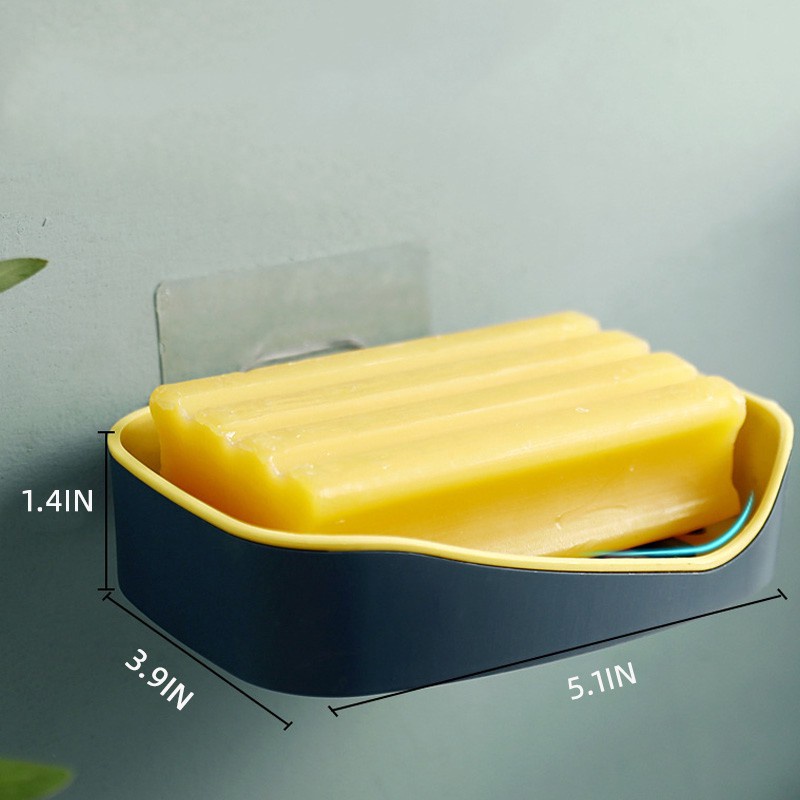 Khay Đựng Xà Bông Kệ Đựng Xà Phòng 2 Lớp Dán Tường Cao Cấp Tiện Dụng 88293 Chợ Tốt Store