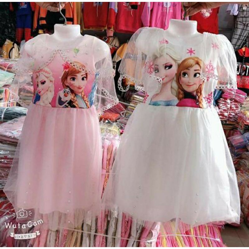 Đầm công chúa elsa cho bé