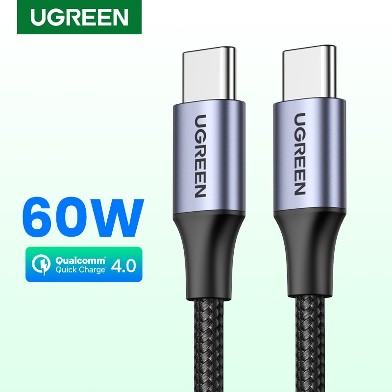 Dây Cáp Sạc Nhanh UGREEN Nối Dài Đầu USB Type C PD 60W