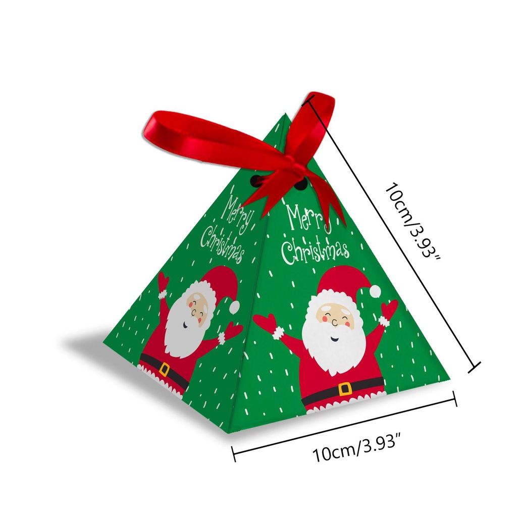 DORAW Bộ 12 Túi Giấy Đựng Quà Giáng Sinh