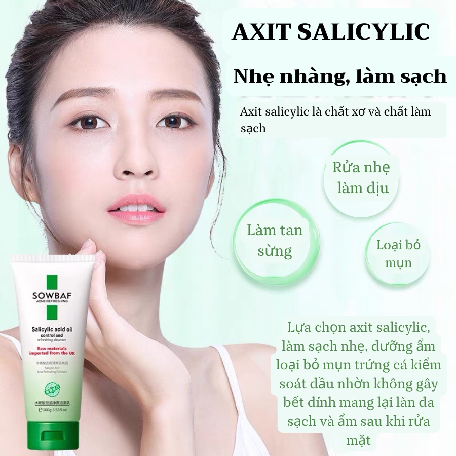 Sữa Rửa Mặt Chiết Xuất Rau Má Bạc hà với PH Dịu Nhẹ Làm Sạch Sâu Da Centella Ampoule Foam