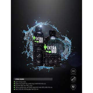 Men vi sinh cao cấp extrabio làm sạch nước (tặng bông lọc)