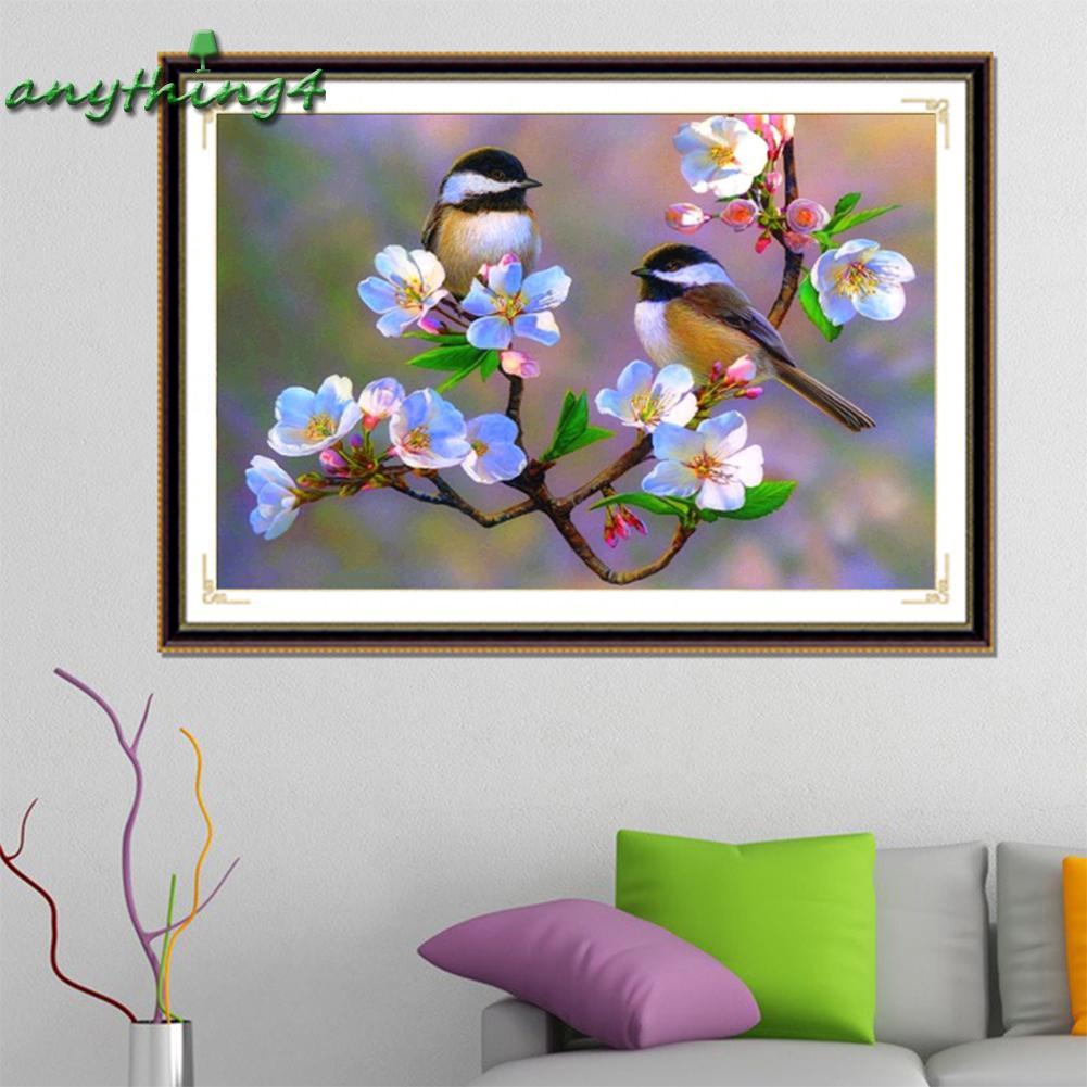 ♚any♚ Beautiful  Two Birds Diamond Embroidery Painting Cross Stitch DIY Craft Home Decor