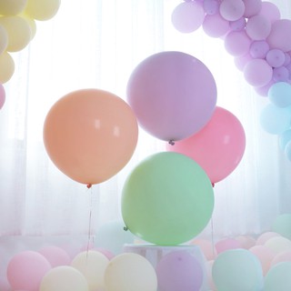 Bóng jumbo màu macaron 36" bóng size to 90cm bong bóng trang trí sinh nhật sự kiện