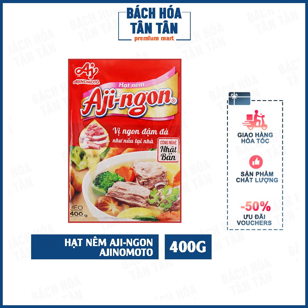 Hạt nêm Aji-ngon, gói 400g