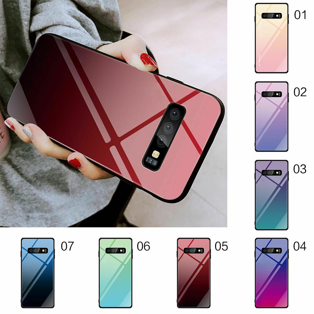 Ốp lưng màu gradient cho điện thoại Samsung S10 Plus