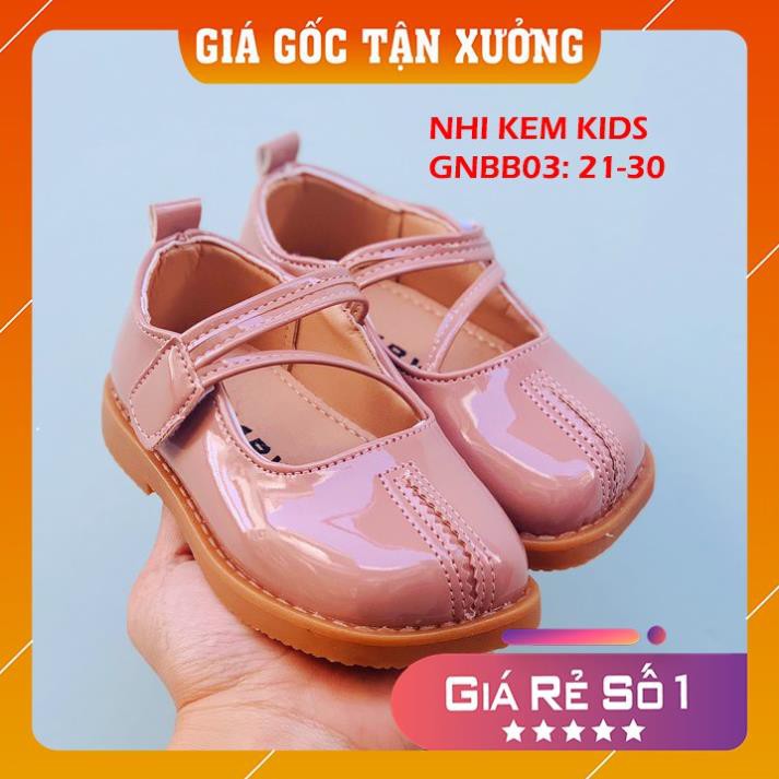 [FREESHIP- HÀNG SIÊU CÂP ] GNBB03, Giày búp bê baby doll hàng xuất cao câp, chất da siêu mềm, full hộp, fuull size