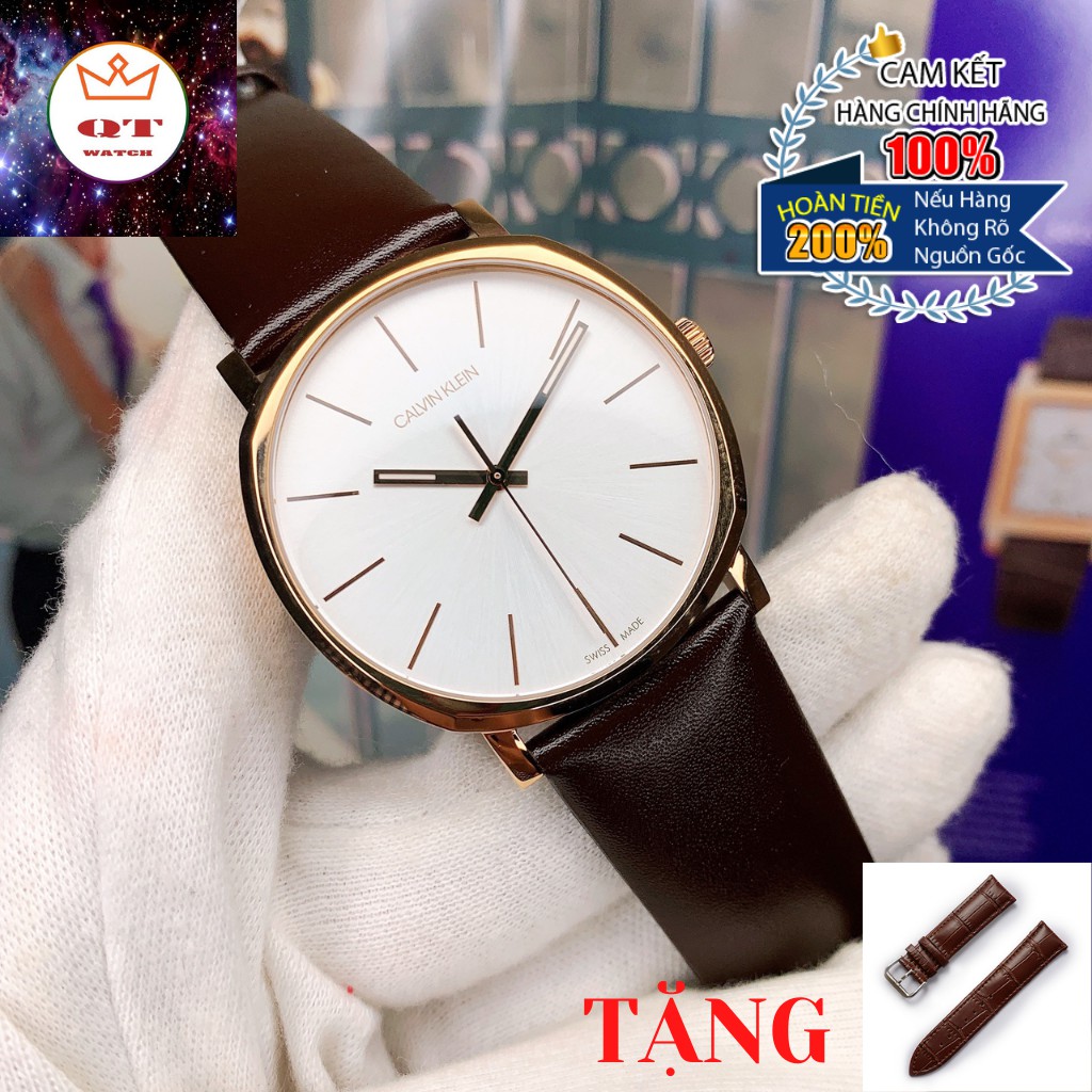 Đồng Hồ Nam CALVIN KLEIN POSH K8Q316G6 Chính Hãng Tặng Dây Da Cao Cấp