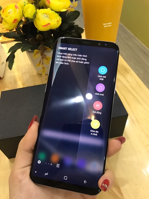 Điện Thoại Samsung Galaxy S8 Màn Vô cực || Quét khuôn mặt- mống mắt || Đầy đủ Phụ Kiện