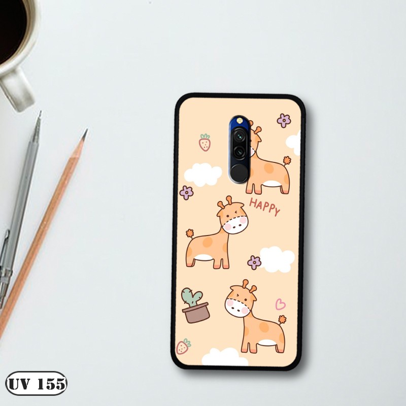 Ốp lưng nhám Xiaomi Redmi 8 - in hình