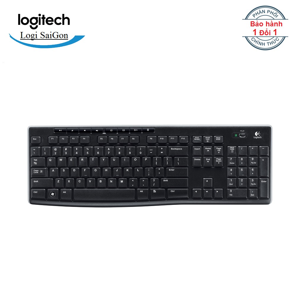 Bàn phím không dây Logitech K270 - Bảo hành 1 đổi 1