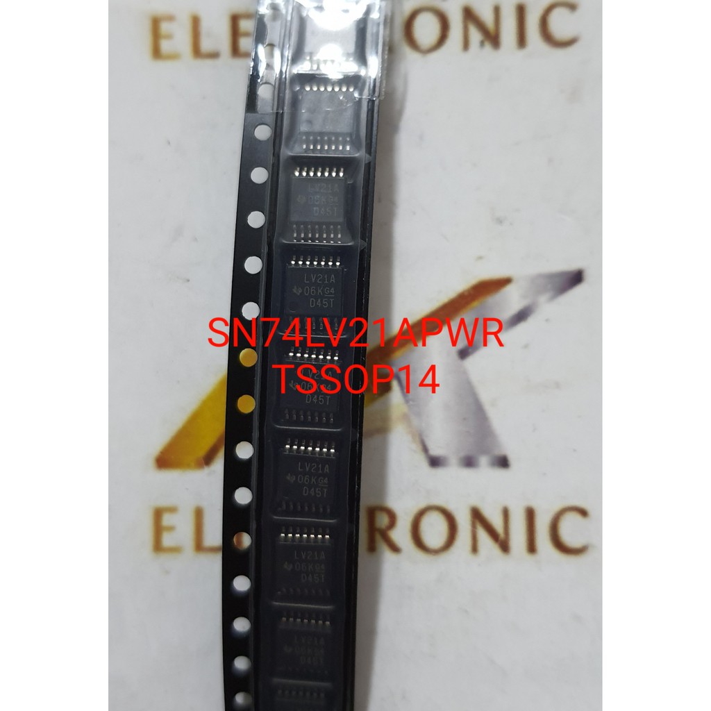 IC Số SN74LV21APWR LV21A TSSOP14 Nhập khẩu (con)
