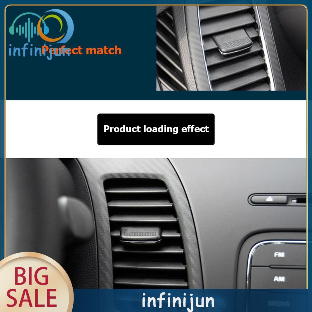 Bộ dụng cụ sửa chữa lỗ thông gió xe hơi Kia K3 2011-2018 bằng ABS và PC màu đen