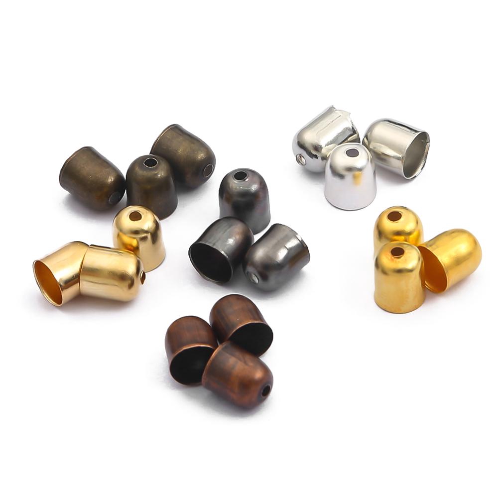 Núm tua rua / nút khóa dây vòng tay bằng da 3-10 mm làm trang sức thủ công