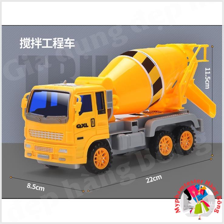 (SIÊU TO) Bộ 6 xe ôtô công trình cho bé trai