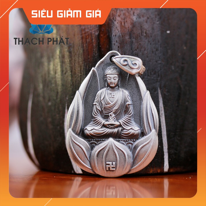 Phật Bản Mệnh A Di Đà bạc 999