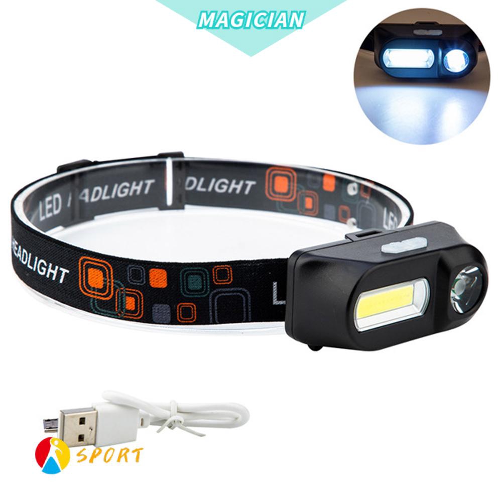 Đèn Pin Đeo Trán LED Sạc Được 18650