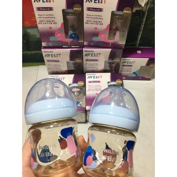 Cổ, nắp avent natural 125ml , 260ml, 330ml, cổ/ nắp moy trắng