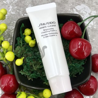 Shiseido Sửa Rữa Mặt Trắng Da WHITE LUCENT Brightening Cleansing Foam w 30ml- Cam Kết Chính Hãng