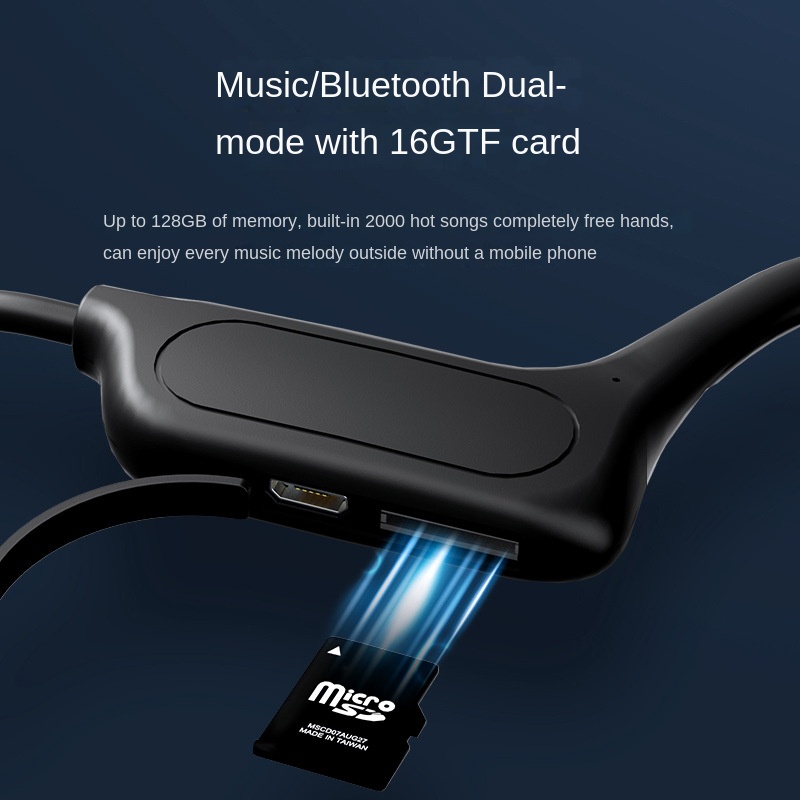Tai Nghe Nhét Tai Bluetooth Không Thấm Nước Phong Cách Mới
