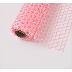 Giấy gói hoa tươi cuộn lưới lỗ tròn