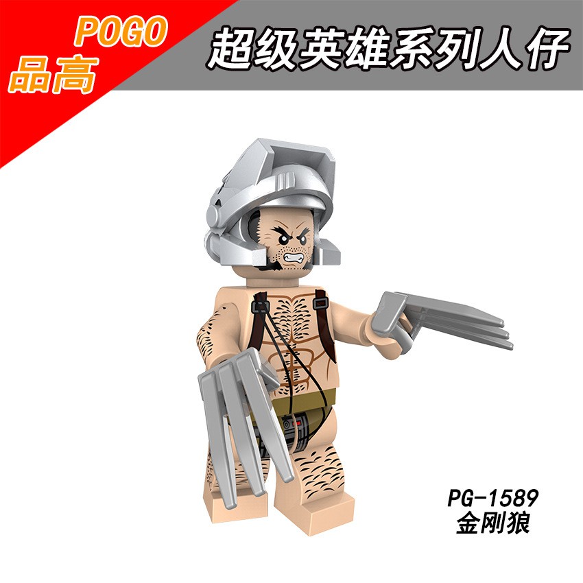 Xếp Hình Minifigures Bat-Mite, Weapon X, Venom Spider-Gwen - Đồ Chơi Lắp Ráp non-lego PG8147 [A2]