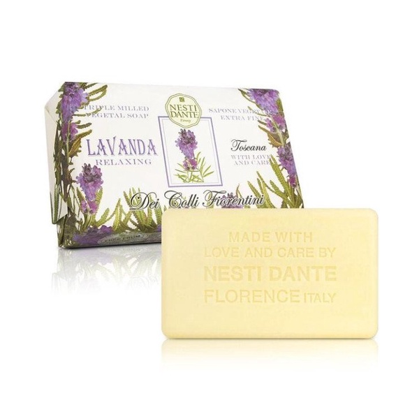 Xà Phòng/ Xà bông Tắm Chiết Xuất Từ Hoa Đậu Chổi Nesti Dante 250g Ý - tinh dầu nước hoa