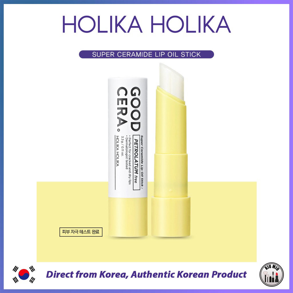 Son dưỡng môi HOLIKA HOLIKA với 2 loại dạng dầu/ dạng thỏi chất lượng cao