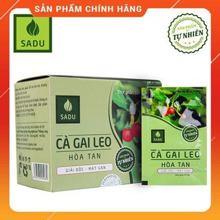 cà gai leo hòa tan sadu ❤️FREESHIP❤️ Hỗ trợ, bảo vệ và điều trị các bệnh về gan