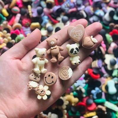 Bộ 5 Sticker 3D-nhí-đá gắn dép siêu dễ thương