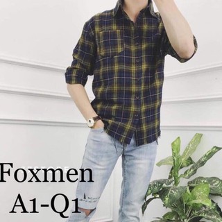 Áo sơ mi caro thô đũi cao cấp a12345