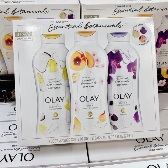 SỮA TẮM OLAY BODY WASH 700ml/1 CHAI - GIAO MÙI NGẪU NHIÊN