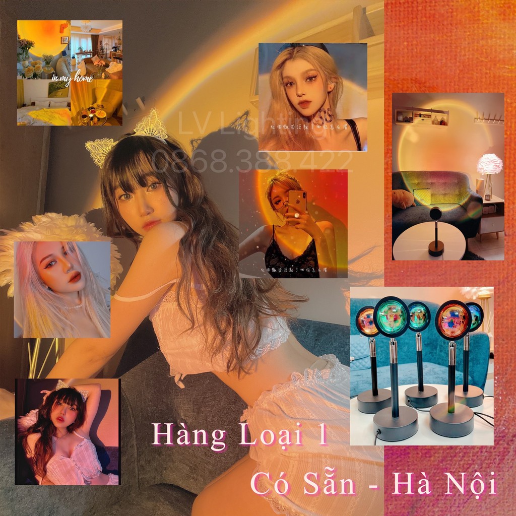 Đèn Hoàng Hôn - Đèn Sunset Loại 1 tạo hiệu ứng chụp ảnh quay tiktok cực chất...