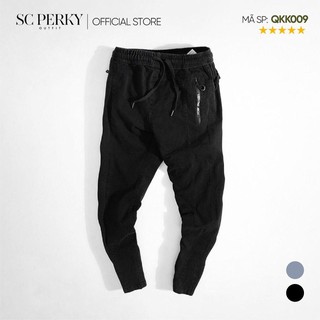 Quần Kaki Túi Kéo Khóa QKK009 - Form dáng ống xuông - Chất liệu kaki mềm mịn - SC Perky Outfit