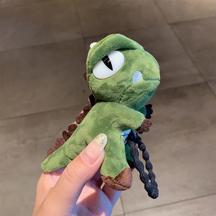 Dây Buộc Tóc Đàn Hồi Hình Khủng Long 3d Đáng Yêu Cho Nữ