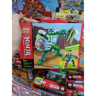 Lắp ráp Lego ninja.