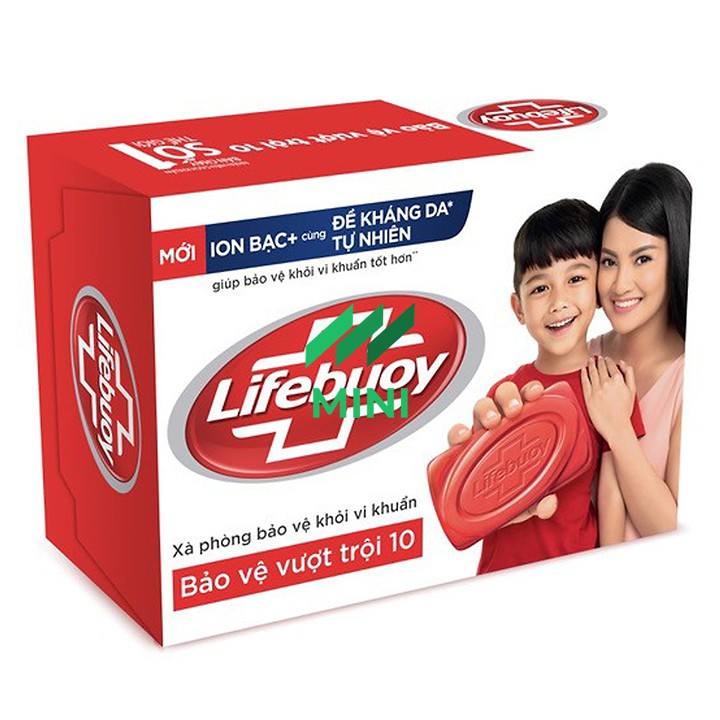 Xà bông cục Lifebuoy diệt khuẩn 90g