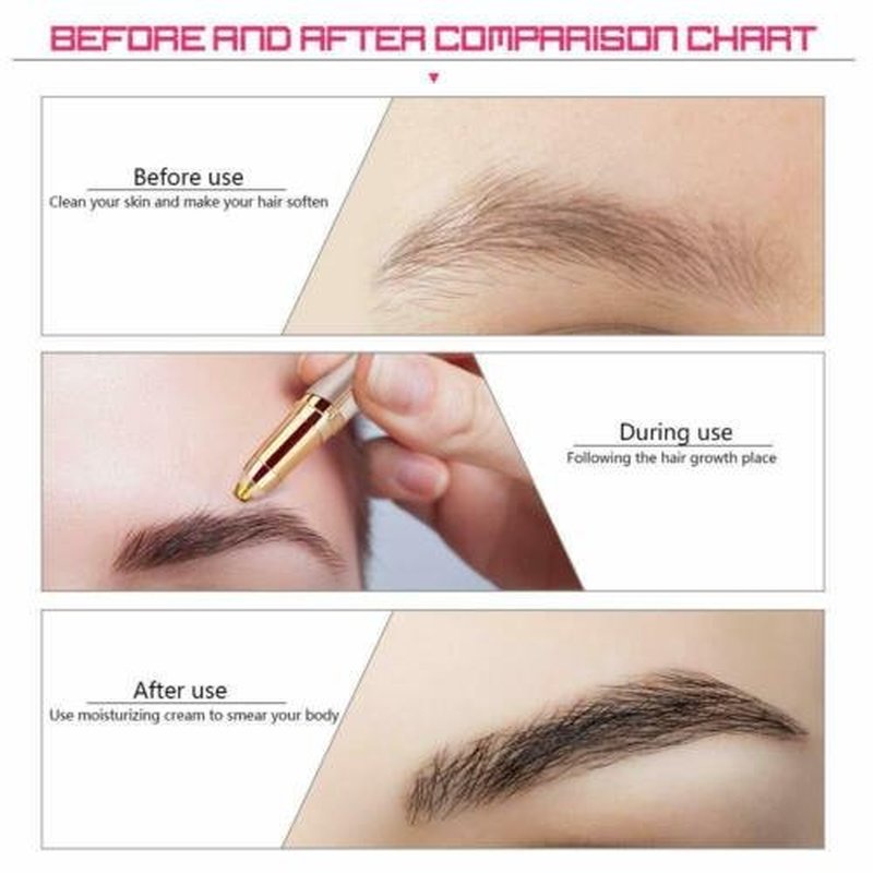 Bộ Máy Tỉa Lông Mày Bằng Điện Cao Cấp Tiện Dụng