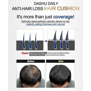 Phấn Dashu chống rụng tóc, hair cushion 26g [sunflower1968]