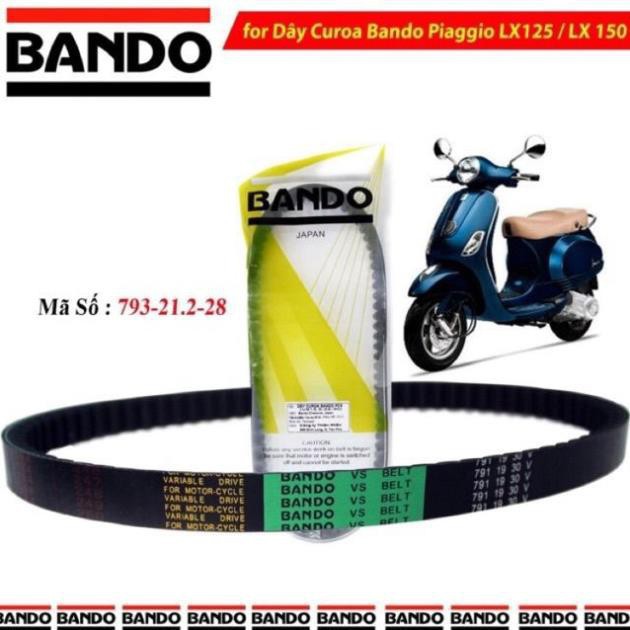 Dây đai truyền động piagio lx 125/ dây curoa bando chính hãng ( vecpa/ lyberty)  B &amp; P